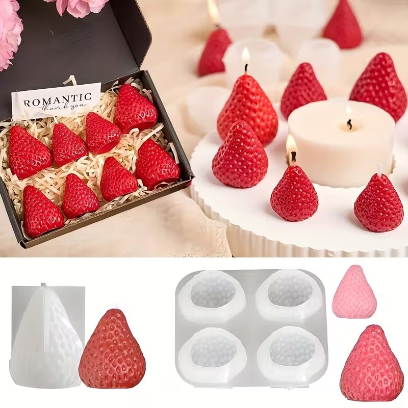 Soap Making Ins - Moule à bougie en silicone en