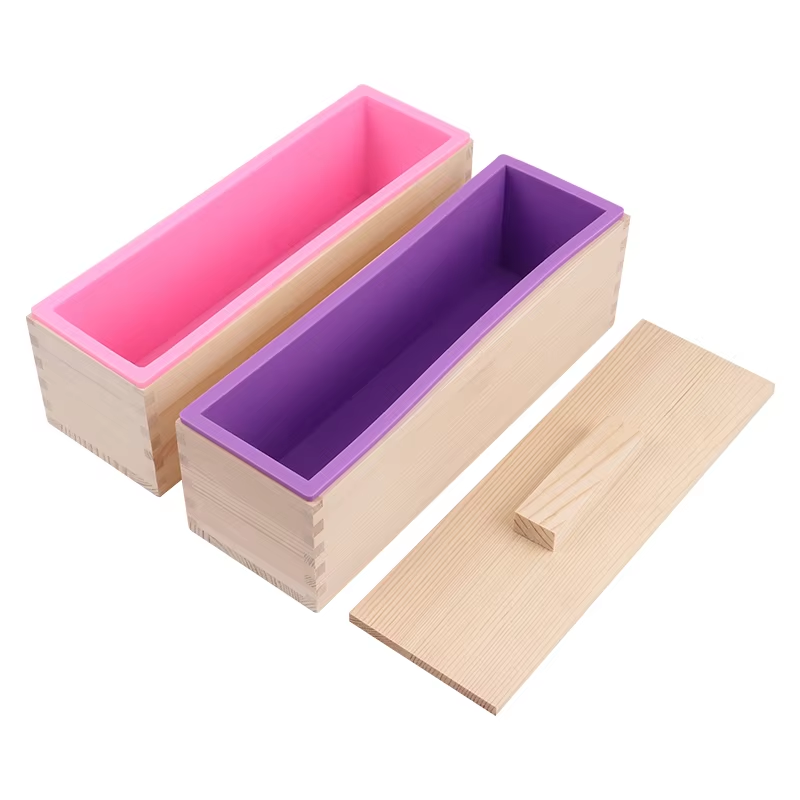 Soap Making Kit For Beginners - Moule à savon rectangulaire en silicone