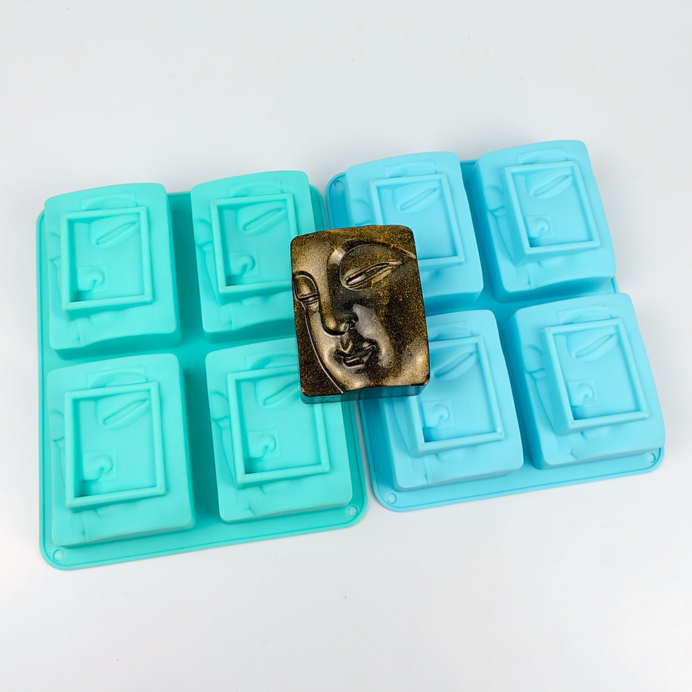 Soap Making Instructions - Moule en silicone de portrait religieux