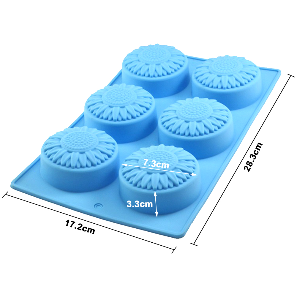 Moules en silicone à 6 cavités - Soap Making Kit For Beginners avis et prix